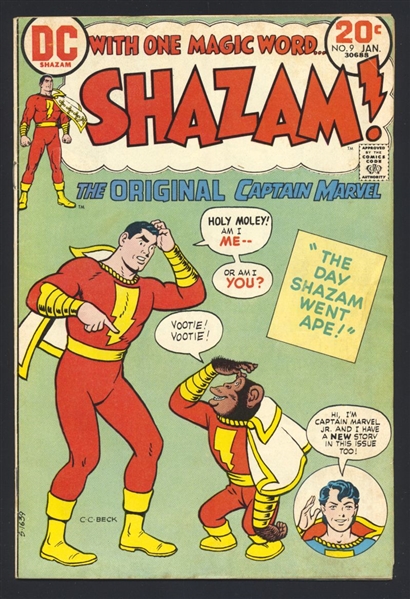 Shazam! #9 VG 1974 DC Comic Book