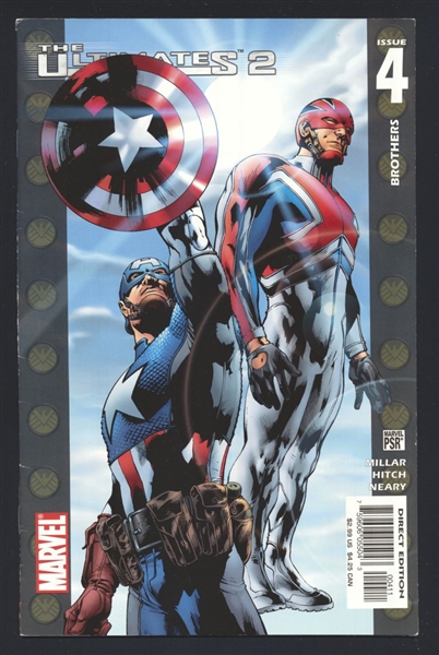 Ultimates 2 #4 VF 2005 Marvel 1st Ultimate Captain Britain Comic Book