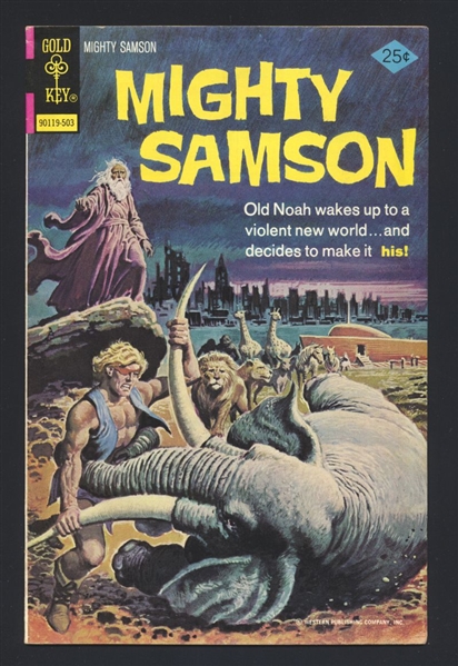 Mighty Samson #27 FN 1975 Gold Key Comic Book