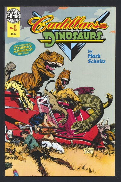Cadillacs & Dinosaurs #1 NM 1993 Kitchen Sink Mark Schultz Comic Book