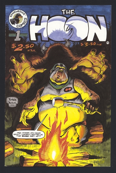 The Hoon #1 VF 1995 Eenieweenie Comic Book