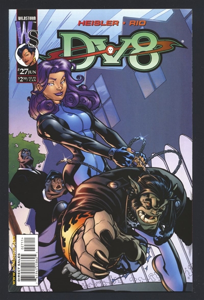 DV8 #27 NM 1999 WildStorm Al Rio Art Comic Book