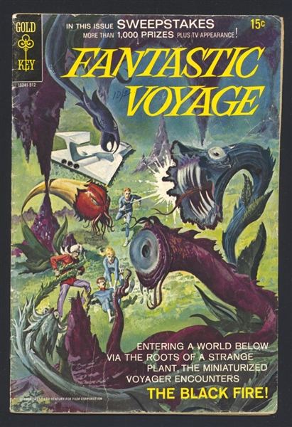 Fantastic Voyage (V2) #2 VG 1969 Gold Key Comic Book