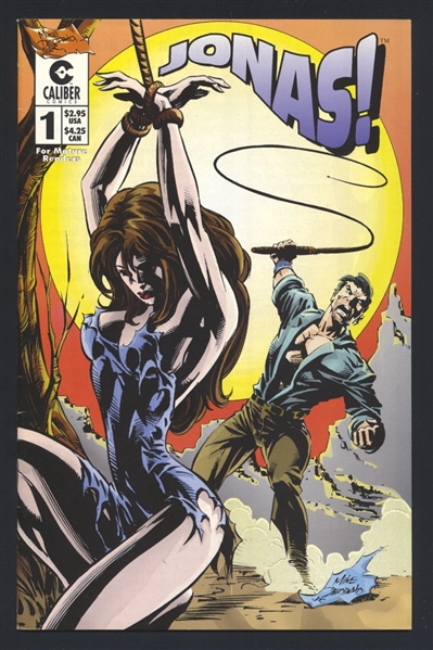 Mike Deodato's Jonas! #1 F/VF 1996 Caliber Comic Book
