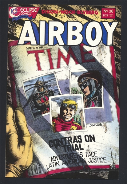 Airboy #36 VF/NM 1988 Eclipse Chuck Dixon Comic Book