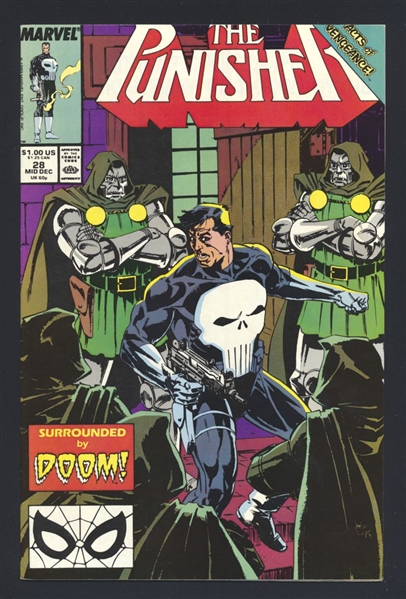 Punisher (1987) #28 VF 1989 Marvel Acts of Vengeance Comic Book