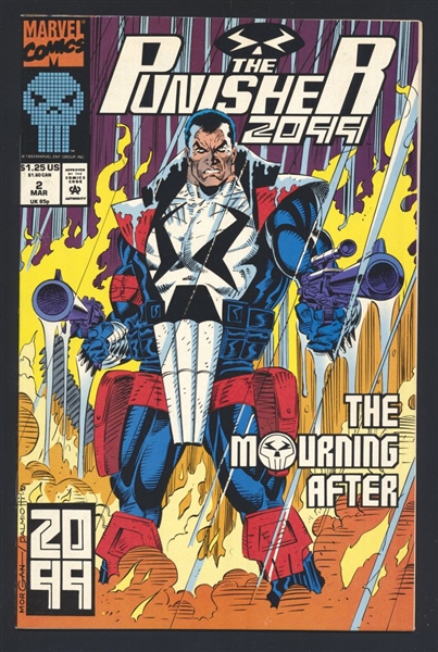 Punisher 2099 #2 NM 1993 Marvel 1st Fearmaster Comic Book