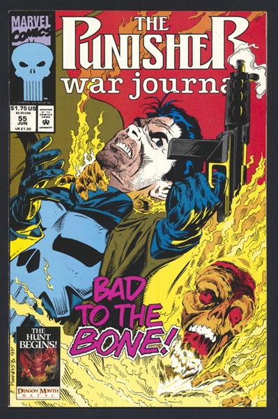 The Punisher War Journal #55 VF/NM 1993 Marvel Conviction p3 Comic Book