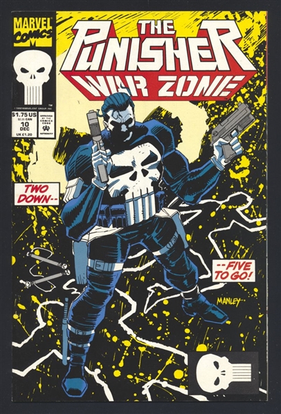 Punisher: War Zone #10 FN 1992 Marvel Comic Book