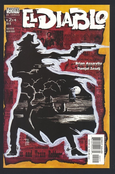El Diablo (Mini-Series) #2 NM 2001 DC (Vertigo) Brian Azzarello Comic Book