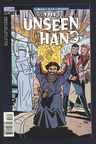 Vertigo Vérité: The Unseen Hand #3 VF 1996 DC (Vertigo) Comic Book