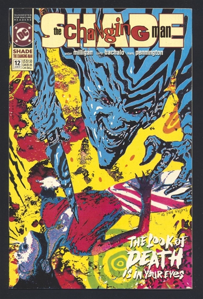 Shade Changing Man (V2) #12 VF 1991 DC (Vertigo) Comic Book