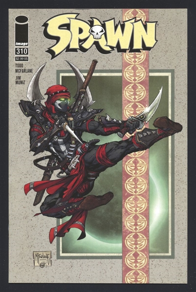 Spawn #310/B VF 2020 Image McFarlane Ninja Spawn Cover Comic Book