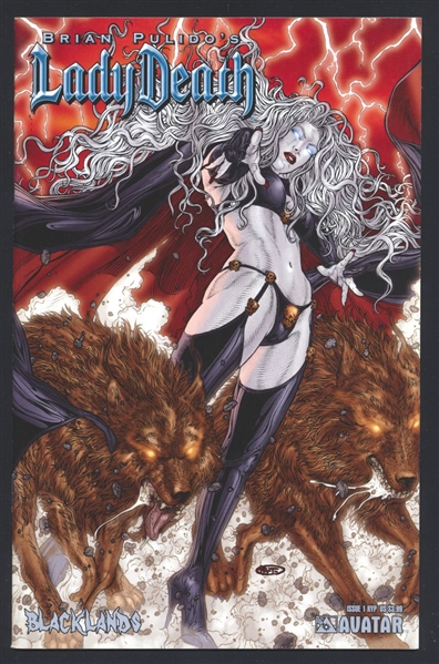 Lady Death: Blacklands #1/C NM 2006 Avatar Juan Jose Ryp Variant Comic Book