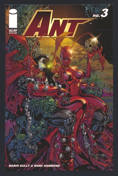 Ant (V2) #3 NM 2005 Image Mario Gully Spawn Cover Comic Book