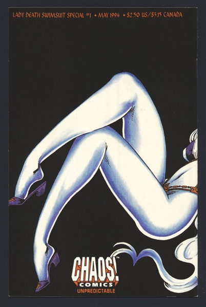 Lady Death Swimsuit Special #1 NM 1994 Chaos 1 Comic Book
