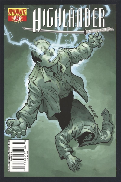 Highlander #8/D FN Pat Lee Variant Dynamite Comic Book