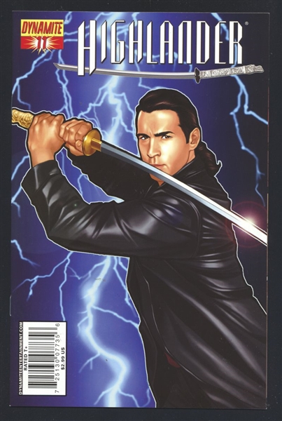 Highlander #11/D VF Alecia Rodriguez Variant 2006 Dynamite Comic Book