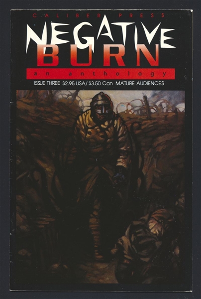 Negative Burn #3 FN Jeff Smith Bone Sketches 1993 Caliber Comic Book