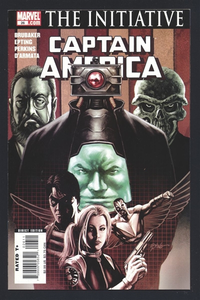 Captain America (2005) #26 VF Ed Brubaker 2007 Marvel Comic Book