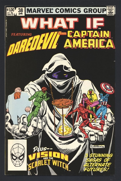 What If…? (V1) #38 VF Daredevil Captain America 1983 Marvel Comic Book
