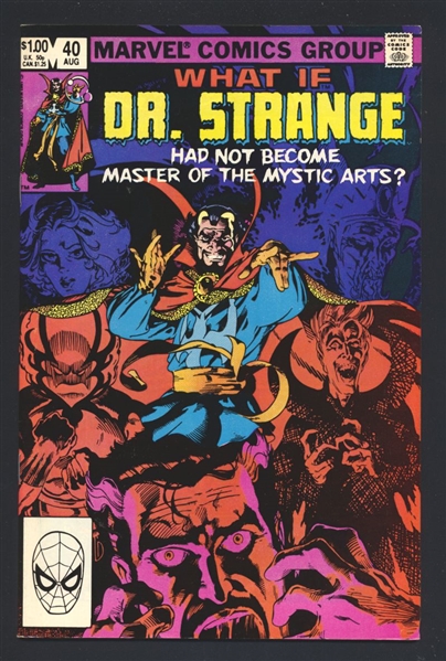 What If…? (V1) #40 VF/NM Dr. Strange 1983 Marvel Comic Book