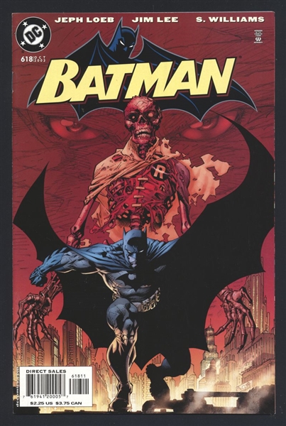 Batman #618 VF/NM Jim Lee Hush p11 2003 DC Comic Book