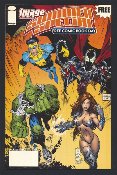 Image Comics Summer Special FCBD #1 NM Early Invincible Cover 2004 Image