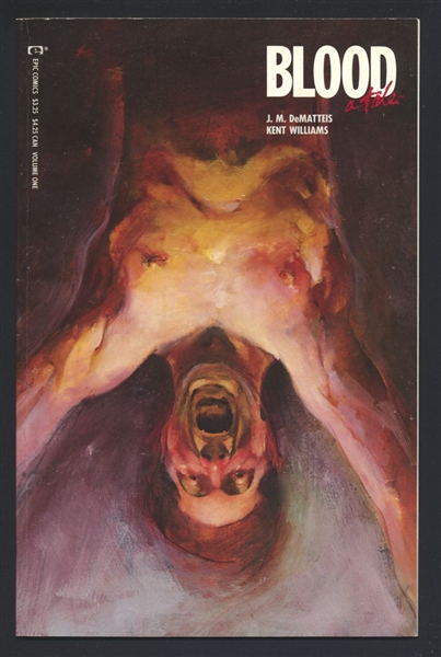 Blood: A Tale #1 FN Kent Williams 1987 Epic Comic Book