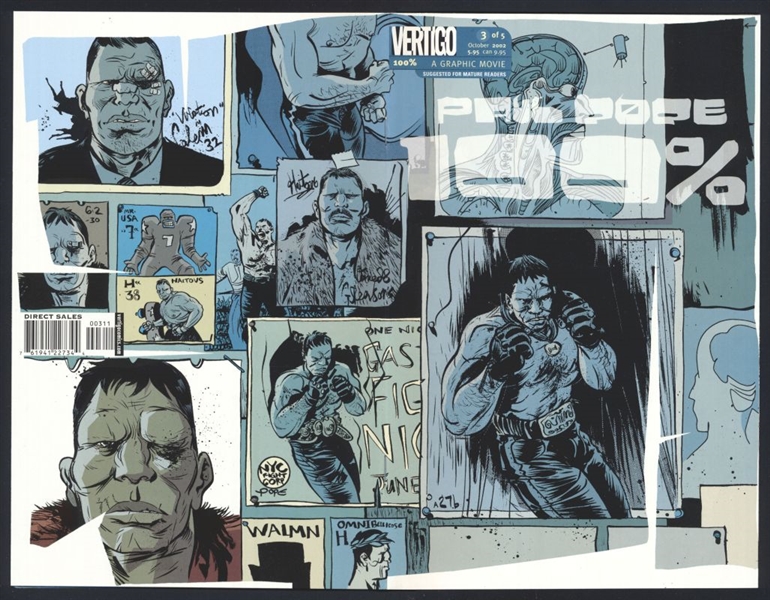 100% #3 NM Paul Pope 2002 DC (Vertigo) Comic Book