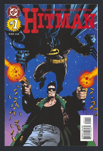 Hitman #1 VF Garth Ennis 1996 DC Comic Book