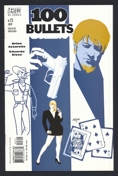 100 Bullets #23 VF 1st Crete 2001 DC (Vertigo) Comic Book