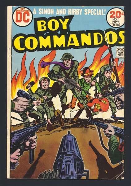 Boy Commandos (V2) #1 VG Jack Kirby 1973 DC Comic Book