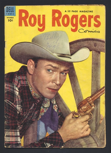 Roy Rogers Comics #72 G Photo Cover 1953 Dell Comic Book