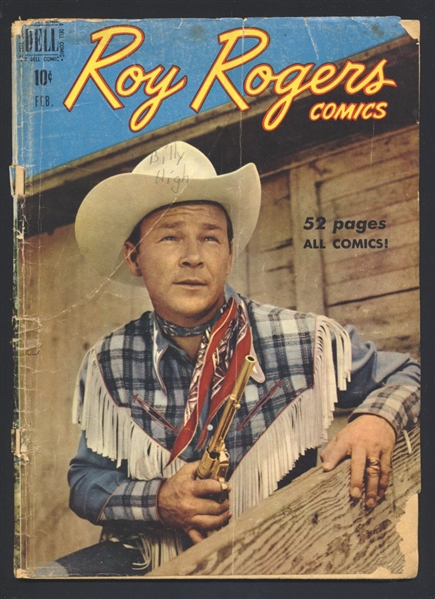 Roy Rogers Comics #26 G Photo Cover 1950 Dell Comic Book