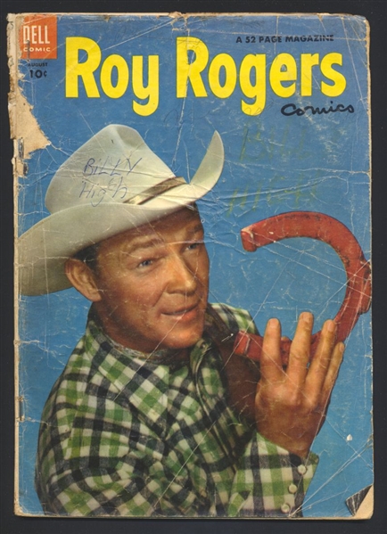 Roy Rogers Comics #80 FR 1954 Dell Comic Book