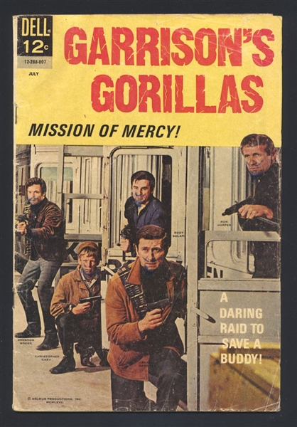 Garrison's Gorillas #3 G 1968 Dell Comic Book