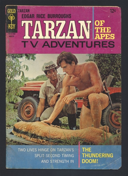 Tarzan #165 GVG Photo Cover 1967 Gold Key Comic Book