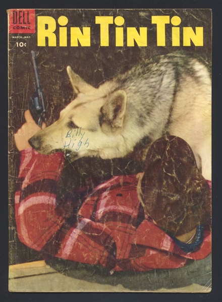 Rin Tin Tin #8 G 1955 Dell Comic Book