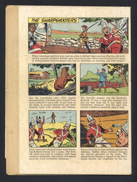 Walt Disney Presents #4 G Swamp Fox 1960 Dell Comic Book