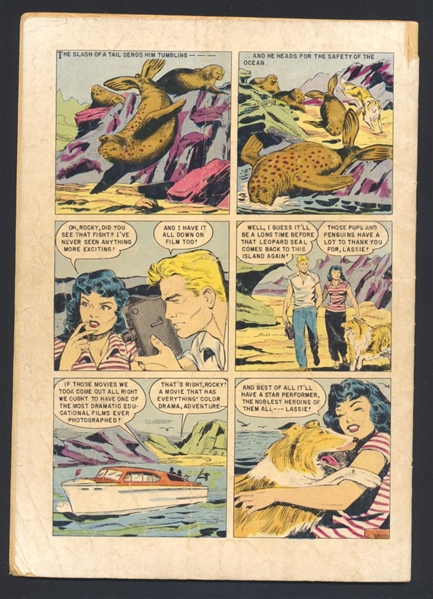 Lassie #22 G 1955 Dell Comic Book