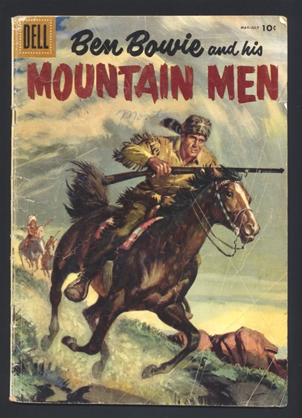 Ben Bowie and His Mountain Men #7 G 1956 Dell Comic Book