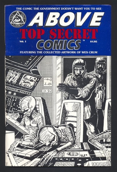 Above Top Secret Comics #1 FN Wes Crum 1995 Eyes Only Comic Book