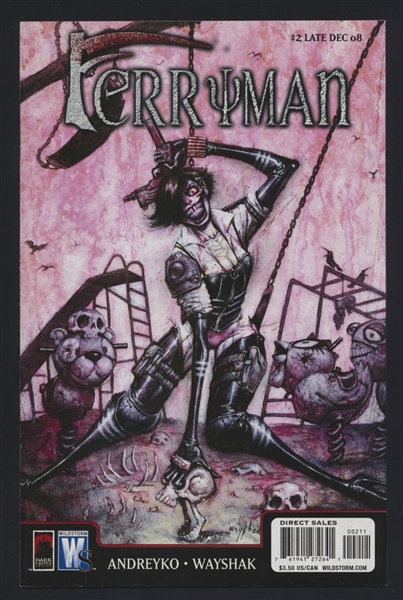 Ferryman #2 NM Jonathan Wayshak Art 2008 WildStorm Comic Book