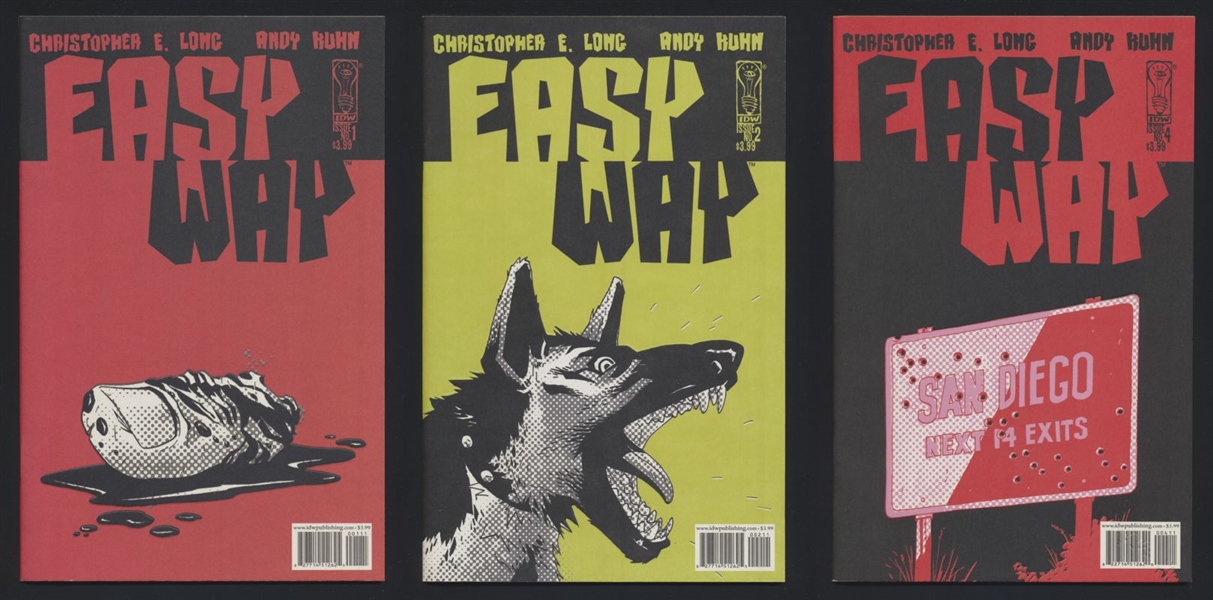 Easy Way RUN #1-4 NM Andy Kuhn 2005 IDW Comic Book