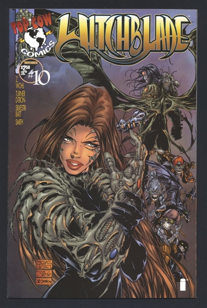 Witchblade #10 VF/NM 1st The Darkness Michael Turner Cover 1996 Top Cow