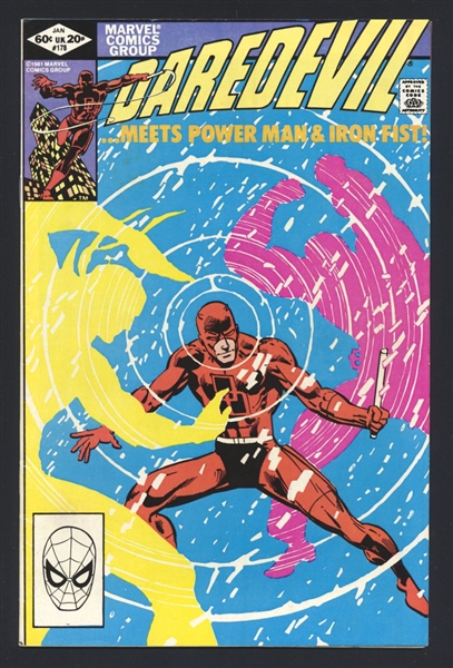 Daredevil #178 FVF Frank Miller 1982 Marvel Comic Book