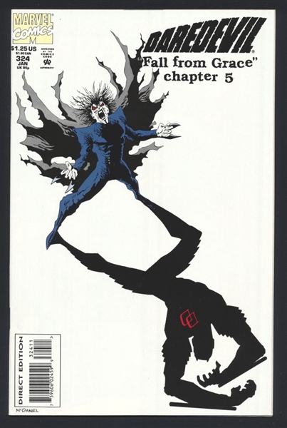 Daredevil #324 NM Fall From Grace 5 1994 Marvel Comic Book