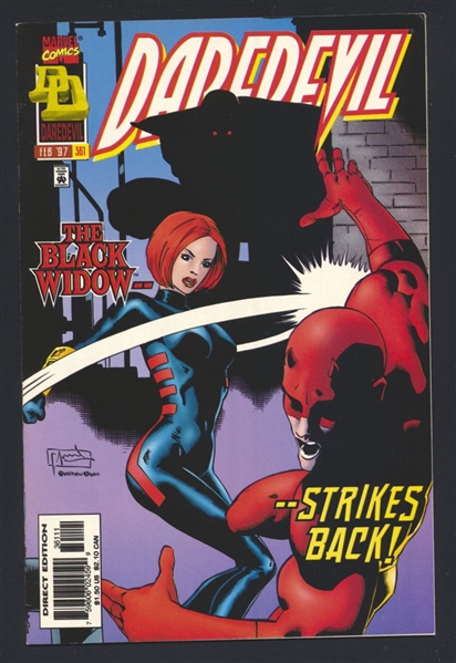 Daredevil #361 VF/NM 1st Deuce the Devil Dog 1997 Marvel Comic Book