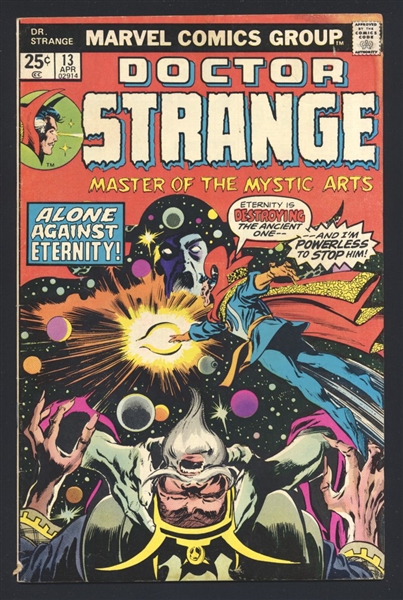 Doctor Strange (V2) #13 VG 1st One-Above-All 1976 Marvel Comic Book
